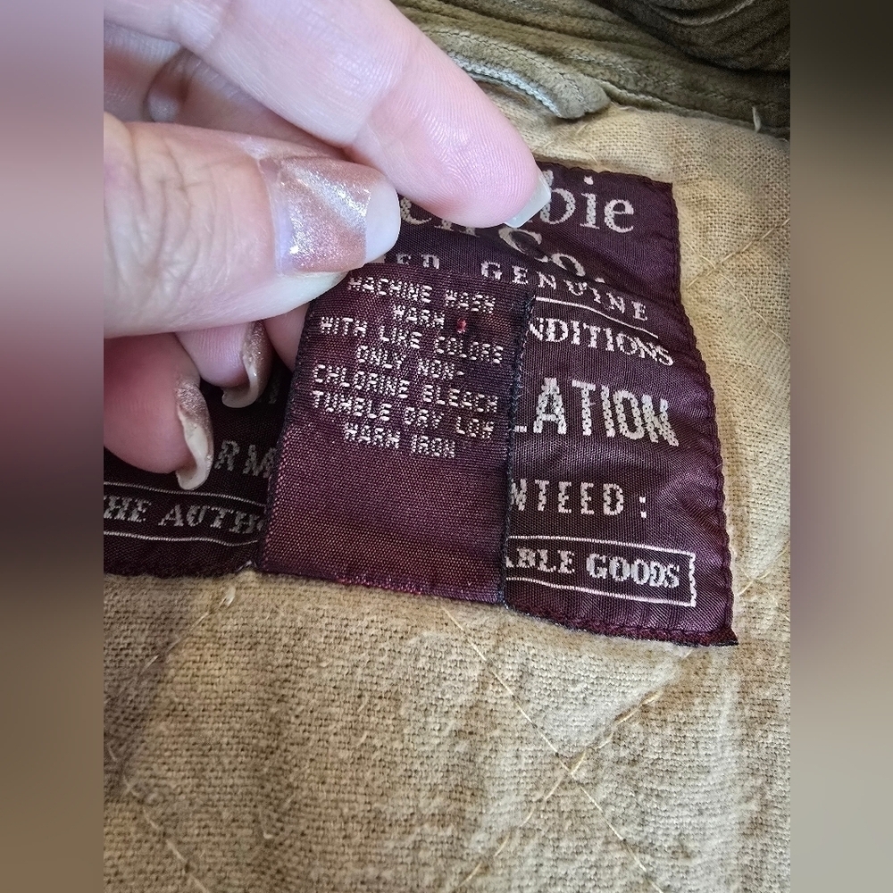 Vintage Abercrombie & Fitch Men's Tan Corduroy Jacket Size XL. - Picture 6 of 8